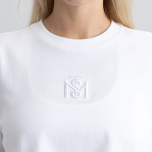 BENZ CROP TOP WHITE - Monastery