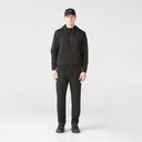 CROW HOODIE MEN BLACK