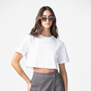 DEMIR CROP TOP WOMEN WHITE