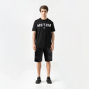 OTTERBERG DENIM SHORT MEN BLACK