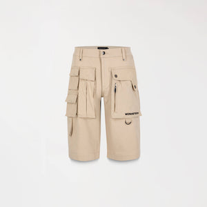 CARGO CORTO DUNCAN BEIGE FRENTE - MONASTERY