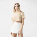 DUSTY CROP TOP WOMEN IRISH CREAM
