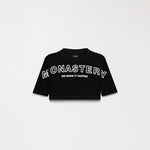DUSTY CROP TOP WOMEN BLACK