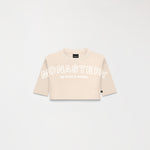 DUSTY CROP TOP WOMEN IRISH CREAM