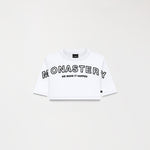 DUSTY CROP TOP WOMEN WHITE