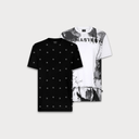 DUAL ESSENTIALS T-SHIRT MEN RODMAN - ETERNAL WHITE