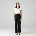 ELENTH CROP TOP WOMEN WHITE