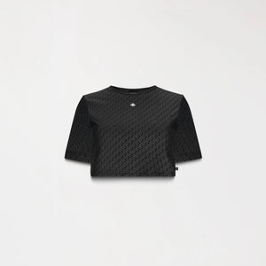 ESMME CROP TOP WOMEN BLACK