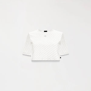 ESMME CROP TOP WOMEN WHITE