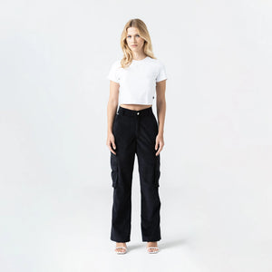 ESMME CROP TOP WOMEN WHITE