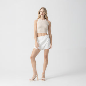 FAIRY KNITTED CROP TOP WOMEN SAND DOLLAR