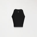 FAIRY KNITTED CROP TOP WOMEN BLACK