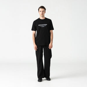 SHARAM T-SHIRT MEN BLACK