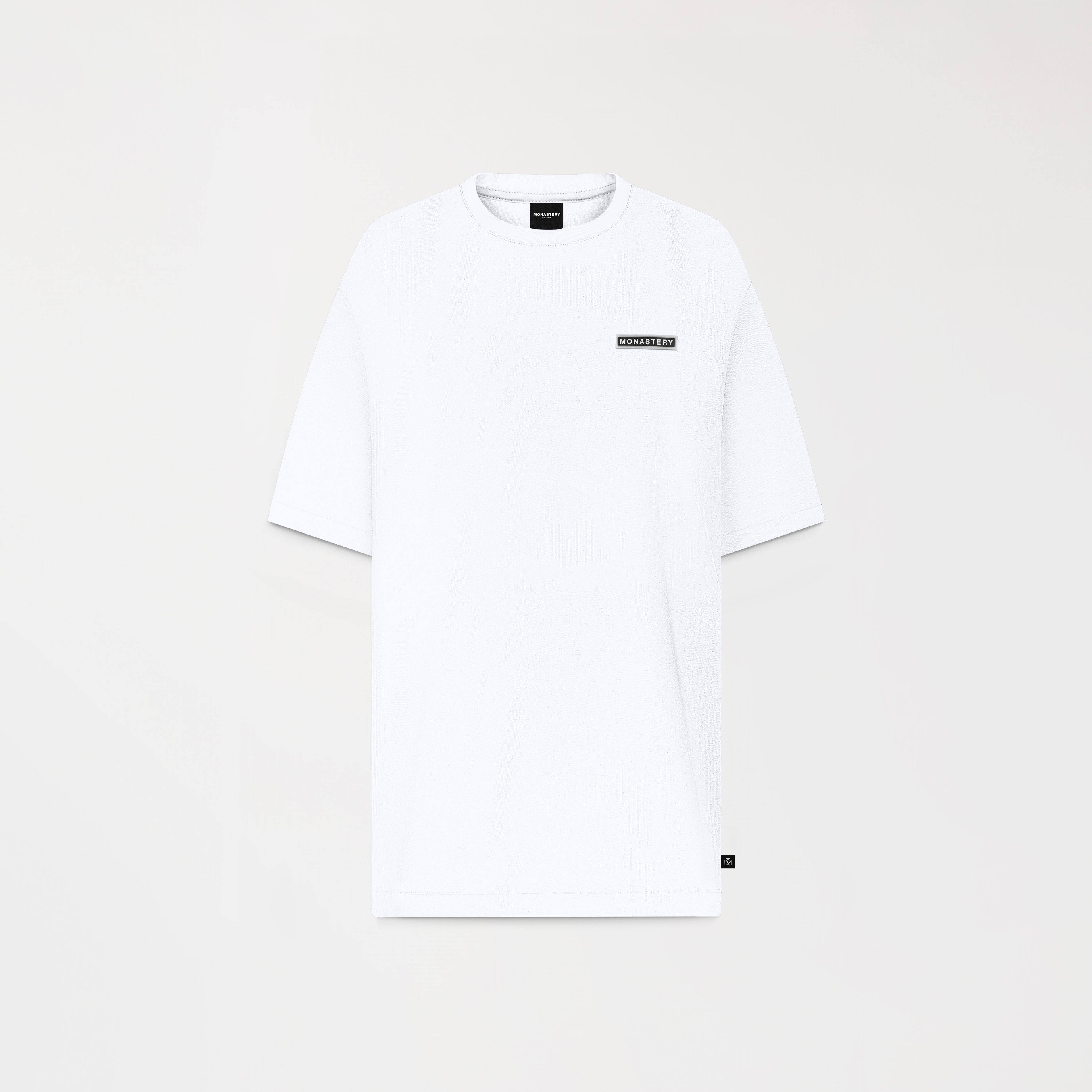 FOWLFIELD T-SHIRT OVERSIZED MEN WHITE - Monastery