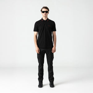 FREDRICH POLO SHIRT MEN BLACK