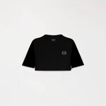 GATERLEN CROP TOP BLACK