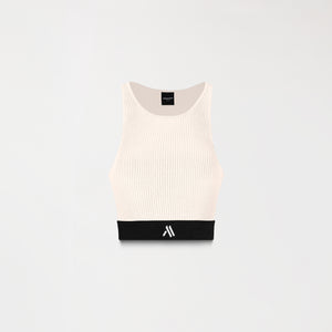 GISELE KNITTED TOP WOMEN WHITECAP GRAY