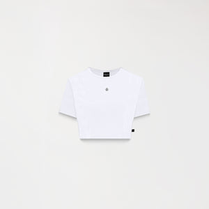 GODIVA CROP TOP WOMEN WHITE