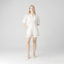 GRECK SHORT WOMEN WHITE