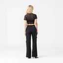 HAZEL CROP TOP WOMEN BLACK