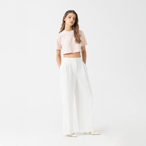 HAZEN CROP TOP WOMEN CAMEO ROSE