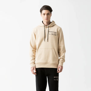 BACKTON HOODIE MEN IRISH CREAM