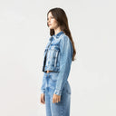 HOSHI JACKET WOMEN BLUE DENIM