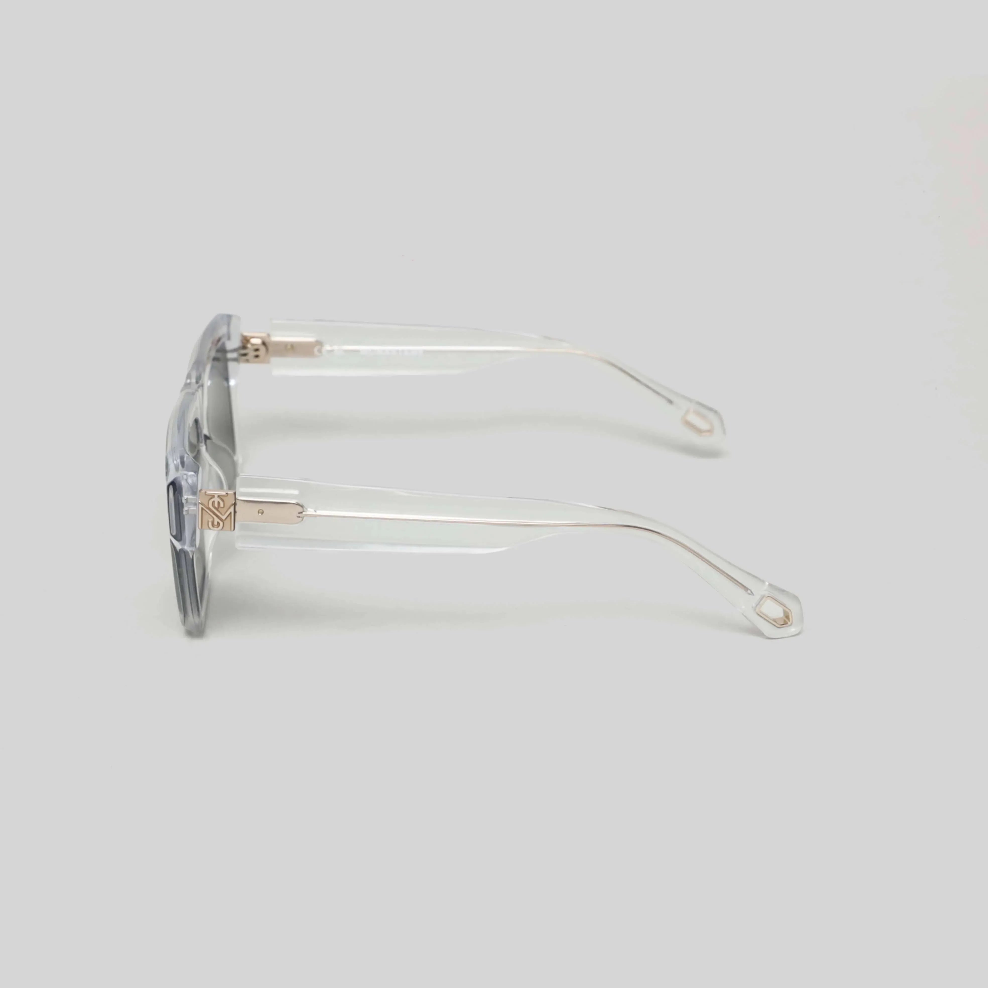 IREN SUNGLASSES SHINY GOLD TRANSPARENT - Monastery