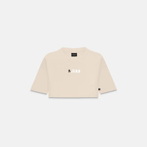 NASHI CROP TOP WOMEN IRISH CREAM