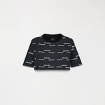 ISOLDEN CROP TOP WOMEN BLACK METEORITE