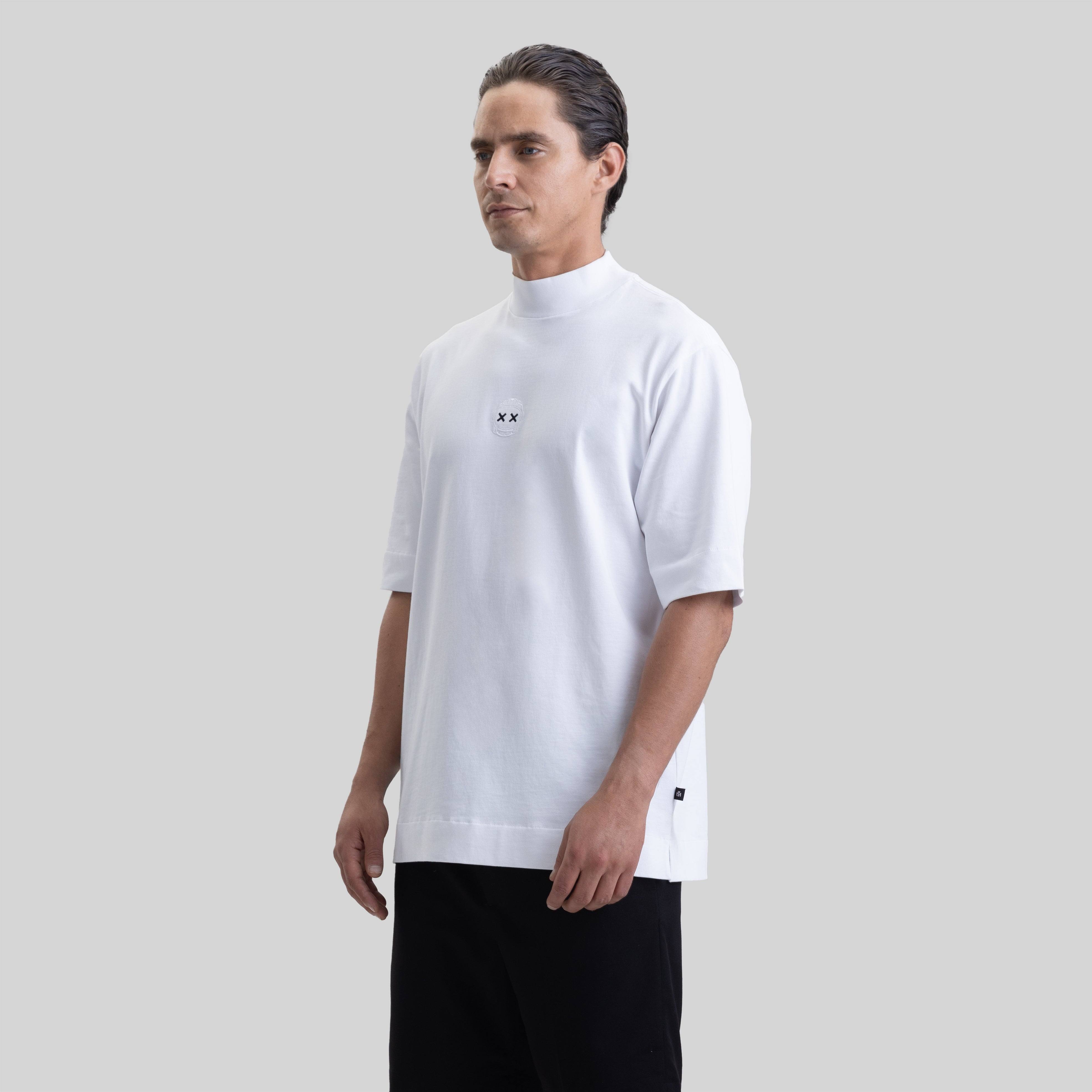 JAGUAR T-SHIRT OVERSIZE WHITE - Monastery