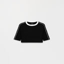 JANAN CROP TOP WOMEN BLACK