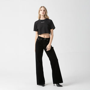 KASSIA CROP TOP WOMEN BLACK