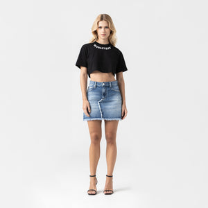 KELYN CROP TOP WOMEN BLACK