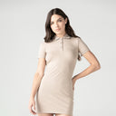 KESMEZ DRESS WOMEN SIMPLY TAUPE