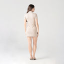KESMEZ DRESS WOMEN SIMPLY TAUPE