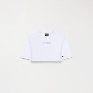 KISWA CROP TOP WOMEN LUCENT WHITE