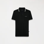 LAVENT POLO SHIRT MEN BLACK METEORITE