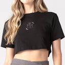ATMA CROP TOP WOMEN BLACK