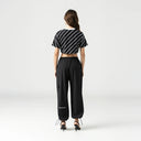 BRITANIA CROP TOP WOMEN BLACK