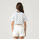 BRITANIA CROP TOP WOMEN WHITE