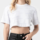 ISOLDEN CROP TOP WOMEN LUCENT WHITE