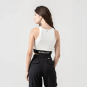 CLAIRE KNITTED TOP WOMEN WHITE