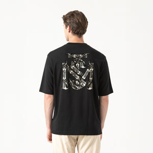 PAKU T-SHIRT OVERSIZED MEN BLACK
