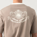 WARMBLOOD T-SHIRT OVERSIZED MEN TAUPE GRAY