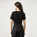 WAVE T-SHIRT WOMEN BLACK