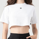 NAIA CROP TOP WOMEN WHITE