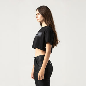 SUNNA CROP TOP WOMEN BLACK
