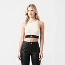 GISELE KNITTED TOP WOMEN WHITECAP GRAY