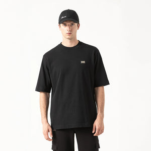 OLDINGHAM T-SHIRT OVERSIZED MEN BLACK